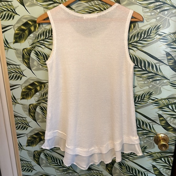 KK34 white see through tank coco & main Large L - Picture 4 of 4